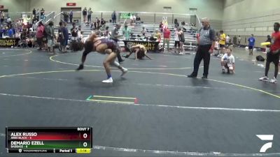 125 lbs Semis & 1st Wrestleback (8 Team) - Demario Ezell, BadBass vs Alex Russo, Ares Black