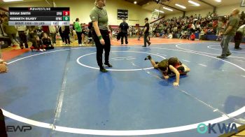 55 lbs Consolation - Brian Smith, Sperry Wrestling Club vs Kenneth Silkey, Hilldale Youth Wrestling Club