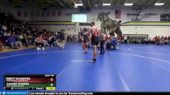 195 lbs Cons. Round 2 - Rhett Schaeffer, Assumption, Davenport vs Xander Bowers, East Marshall/GMG