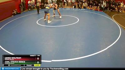 144 lbs Cons. Round 3 - Cohl Otsuka-Bence, Punahou Boys vs James Wolfram, Spring Valley