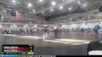 138 lbs Round 1 (4 Team) - Mishell Rebisch, Michigan Revolution Blue vs Mariah Webster, Youtube Wrestlers