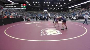 140 lbs Cons. Round 1 - Daisy Schomaker, Valley Center Hs vs Morgan Hinton, Spring Hill HS