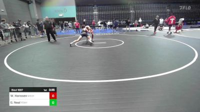 175 lbs Consi Of 8 #2 - Wyatt Hanssen, Wasatch vs Gunnar Neal, Poway