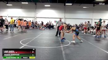 92 lbs Round 2 (8 Team) - Jake Garza, Daniel Cormier WA vs Mason Gonzalez, Rough House