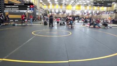 138 lbs Champ. Round 2 - Gavin Carolan, Immortal Athletics WC vs Camron Bennett, Moen Wrestling Academy