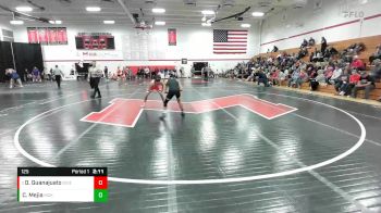 125 lbs Semifinal - Davian Guanajuato, Southern Illinois-Edwardsville vs Christian Mejia, McKendree