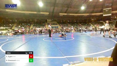 64 lbs Round Of 32 - Easton Egan, Burnett Trained Wrestling vs Bo Brecount, Moyer Elite