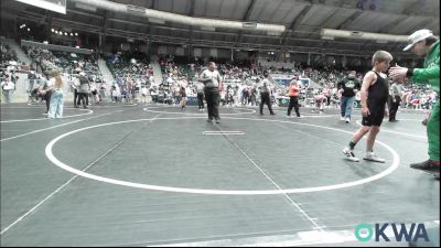 90 lbs Quarterfinal - Carson Hagens, Standfast vs Luke Robertson, Gore Pirates Youth Wrestling