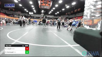 96 lbs Rr Rnd 5 - Gavyn Lloyd, Deer Creek Wrestling Club vs Dacin Schmadl, OCS