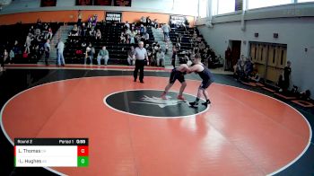 12U - 200 lbs Round 2 - Levi Hughes, Albert Gallatin vs Landon Thomas, Derry Area