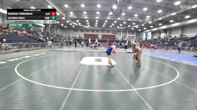 184 lbs Quarterfinal - Keeran Timerman, Alfred State vs Jayden Kiell, Oswego State