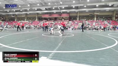 90 lbs Cons. Round 4 - Silas Chavez, Pomona Elite vs Ryan Madden, WR - Topeka Blue Thunder