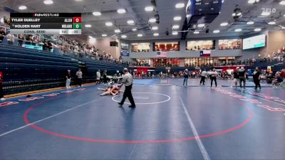 175 lbs Cons. Semi - Holden Hart, Conroe The Woodlands vs Tyler Duelley, Allen