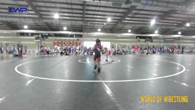 81 lbs Round Of 16 - Violet Frescoln, Moyer Elite vs Maya Quarles, Red Star Wrestling Academy