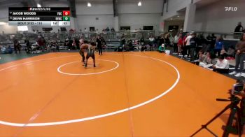 110 lbs Cons. Round 4 - Devin Harrison, Bordertown Brawlers Wrestling Club vs Jacob Woods, Vici Wrestling Club