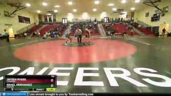 152 lbs Champ. Round 1 - Israel Hernandez, Warden vs Jayden Myers, Cashmere