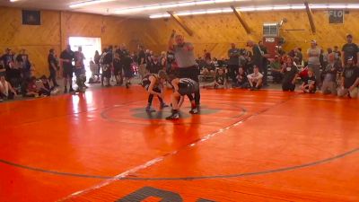 85 lbs Quarterfinal - Landen Branigan, Sidney Center vs Clayton Ritter, Oneonta