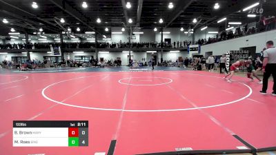 133 lbs Rr Rnd 1 - Braxton Brown, Maryland vs Micah Roes, Binghamton