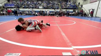 46 lbs Quarterfinal - Jaxon Ditmore, Dark Cloud Wrestling Club vs Nisaiah Davis, Black Fox Wrestling Club