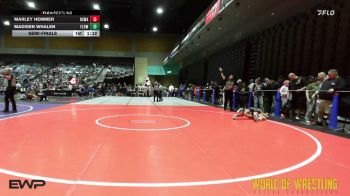 110 lbs Semifinal - Marley Hemmer, Red Star Wrestling Academy vs Madisen Whalen, FLOW Academy