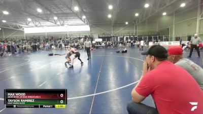 92 lbs Quarterfinal - Tayson Ramirez, East Idaho Elite vs Max Wood, Bear River Jr High Wrestling C