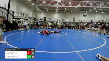 177 lbs Quarterfinal - Kaleb Jackson, Revival Knights vs CJ Pensiero, The Compound RTC