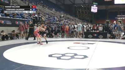 106 lbs Quarters - Parker Williams, Florida vs Stephano Calderon, South Carolina