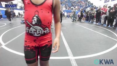 64 lbs Quarterfinal - Alexander Byas, Carl Albert vs Jarod Smith, Tecumseh Youth Wrestling