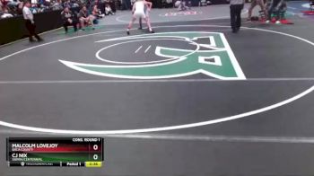 182 lbs Cons. Round 1 - Malcolm Lovejoy, Baca County vs CJ Nix, Sierra/Centennial