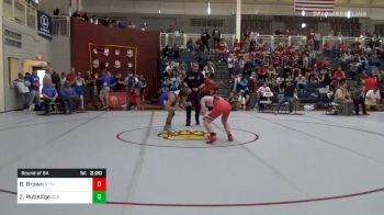 Prelims - Ben Brown, St. Thomas vs Zane Rutledge, Charlotte Christian School