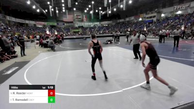 115 lbs Round Of 32 - Rian Reeder, Montrose Elite vs Trey Ramsdell, Cheyenne Mountain