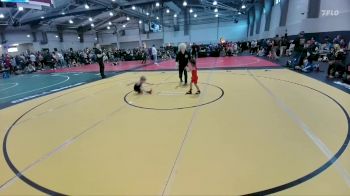 35 lbs Quarterfinal - Annamari Galvan, Lubbock-Cooper High School Wrestling vs Archer Singleton, El Paso Enforcers Wrestling Club