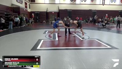 JV-9 lbs Quarterfinal - Drew Jelinek, Linn-Mar vs Broden Bullis, Clear Creek-Amana