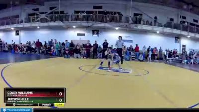 62 lbs Cons. Round 5 - Judson Hille, Garrett Wrestling Club vs Colby Williams, Elite Athletic Club