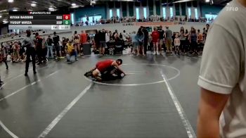 80 lbs Round 3 (6 Team) - Yusuf Mirza, Florida Scorpions vs Kiyan Bassiri, Buxton Squeeze