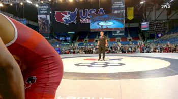 215 lbs 3rd Place Match - Kai Calcutt, IL vs Levi Bussey, CA