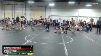 92 lbs Round 2 (8 Team) - Case Gustafson, FL Scorpions vs Christian Corcoran, Team Gotcha - 2