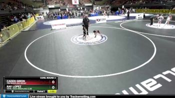 45 lbs Cons. Round 2 - Caden Giron, The Grappling Group vs Ray Lopez, Total Kaos Wrestling Club