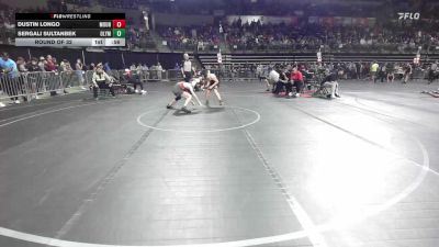 105 lbs Round Of 32 - Dustin Longo, Mount Olive vs Sergali Sultanbek, Olympic