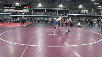 141 lbs Cons. Round 1 - Owen Becker, Wisconsin-Platteville vs Jordan Schmidt, Coe