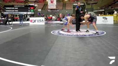All Cadet Boys Freestyle Upper - 144 lbs Champ. Round 1 - Sebastian Rodriguez, Coachella Valley Wrestling Club vs Micah Ochoa, Red Wave Wrestling