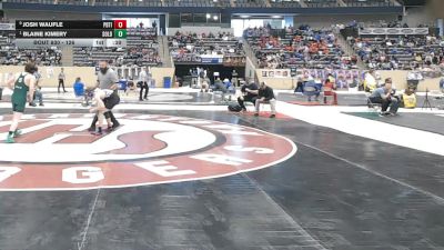 126 lbs 5th Place Match - Blaine Kimery, South Oldham vs Josh Waufle, Paducah Tilghman