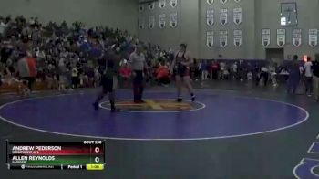 285 lbs Cons. Round 2 - Allen Reynolds, Fairview vs Andrew Pederson, Brentwood Aca.