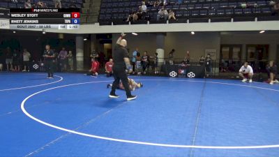 58 lbs 5th Place Match - Wesley Stott, Compound Wrestling vs Rhett Jenkins, Team PA