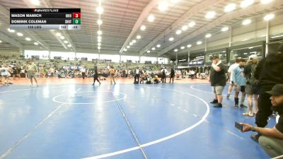 105 lbs Semifinal - Mason Mamich, Ohio United - MS vs Dominik Coleman, Team Lil SHUTTs - MS