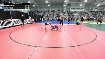 106 lbs Consi Of 128 #2 - Tahrik Bailey, GA vs Owen Vigue, ME