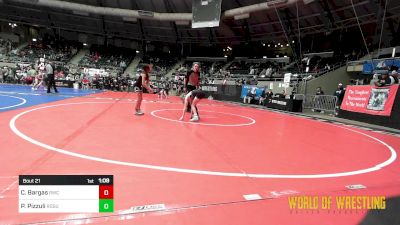 70 lbs Round Of 16 - Cecilia Bargas, RWC vs Payton Pizzuli, Rogue Wrestling Club