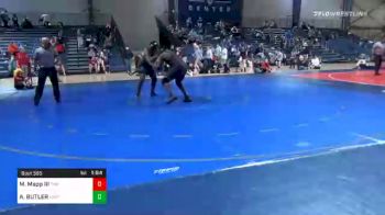 235 lbs Semifinal - Marcus Mapp III, The Wrestling Center vs ALBERT BUTLER, Level Up