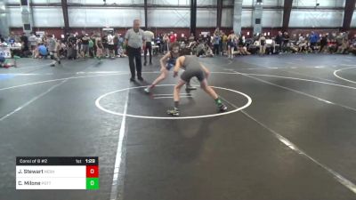 95 lbs Consi Of 8 #2 - Jack Stewart, Neshaminy vs Colton Milone, Pottsgrove