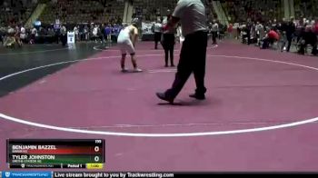 195 lbs 3rd Place Match - Tyler Johnston, Smiths Station Hs vs Benjamin Bazzel, Baker HS